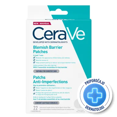 CeraVe, obliži proti nepravilnostim (22 obližev)