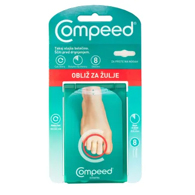 Compeed, obliži za žulje na prstih (8 obližev)