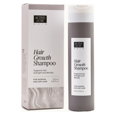 Active Luxe, šampon za aktivno rast las in proti izpadanju za suho in normalno lasišče (250 ml)
