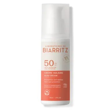 Biarritz BIO, krema za zaščito pred soncem za obraz - ZF50 (50 ml)