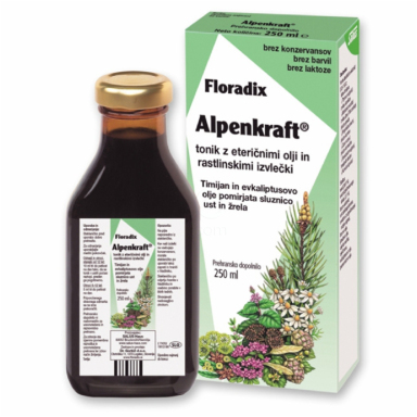Alpenkraft Floradix, medeni tonik (250 ml)