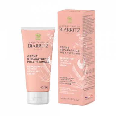 Biarritz Alga Cicosa BIO, zaščitna krema za nego kože po tetoviranju (40 ml)