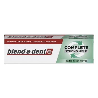 Blend-a-dent complete, pričvrstilna krema za zobne proteze - meta (47 ml)