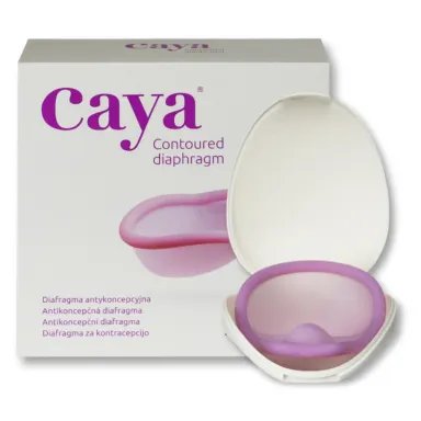 Caya, ergonomsko oblikovana diafragma (1 komplet)