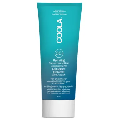 Coola Classic, losjon za zaščito pred soncem za telo brez vonja - ZF50+ (148 ml)