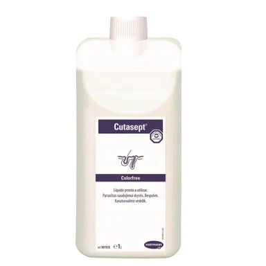 Cutasept, neobarvano razkužilo za kožo (1000 ml)