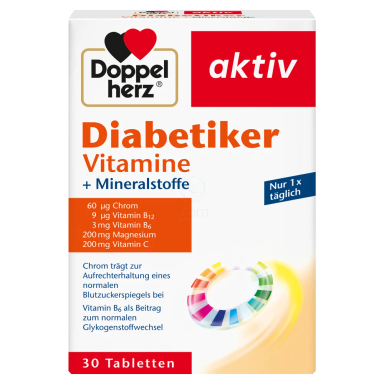 Doppelherz Aktiv Diabetiker Vitamine, tablete (30 tablet)