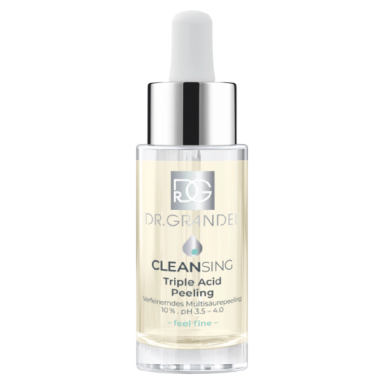 Dr. Grandel Cleansing Triple Acid Peeling 10%, večkislinski piling za obraz, vrat in dekolte (30 ml)