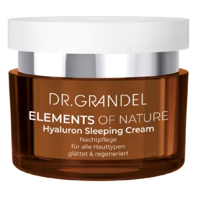 Dr. Grandel Elements of Nature Hyaluron Sleeping Cream, gladilna nočna krema (50 ml)