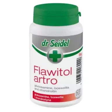 dr Seidel Flawitol Artro, dopolnilna krmna mešanica za pse (60 tablet)