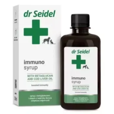 Dr. Seidel Immuno, sirup za pse in mačke (250 ml)