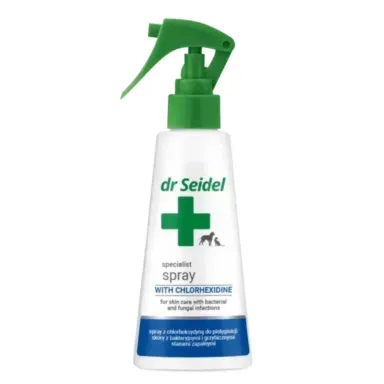 Dr. Seidel, pršilo s klorheksidinom za nego kože (100 ml)