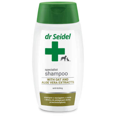 dr Seidel, šampon z ovsom in aloe vero za pse in mačke (220 ml)