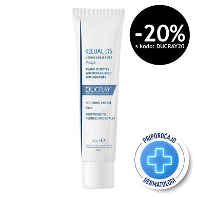 Ducray Kelual DS, pomirjujoča krema (40 ml)