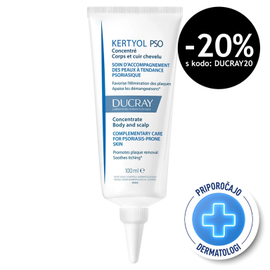 Ducray Kertyol P.S.O., koncentrat za lokalno uporabo (100 ml)