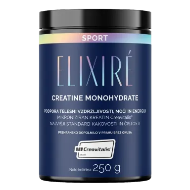 Elixire Creatine Monohydrate Creavitalis, prašek v lončku (250 g)