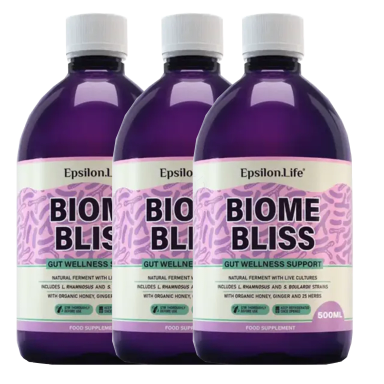 Epsilon Life Biome Bliss, fermentiran napitek - paket (3 x 500 ml)