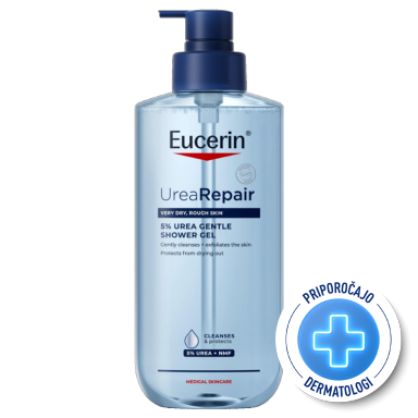 Eucerin UreaRepair 5%, nežni gel za prhanje (400 ml)
