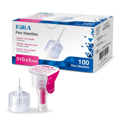 FORA, igla za inzulinska peresa 31G x 5 mm (105 igel)