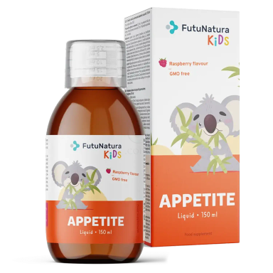 FutuNatura Kids Appetite, tekoče prehransko dopolnilo za otroke (150 ml)