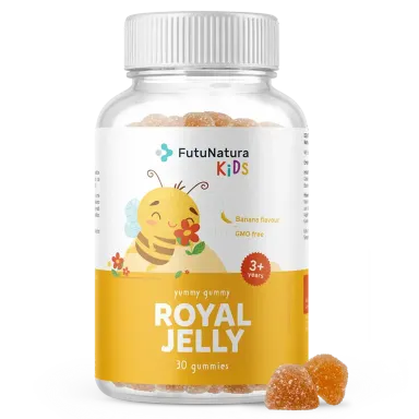 FutuNatura Kids Royal Jelly, gumi bonboni z matičnim mlečkom za otroke (30 bonbonov)