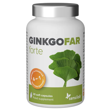 GinkgoFAR forte Sensilab, kapsule (30 kapsul)