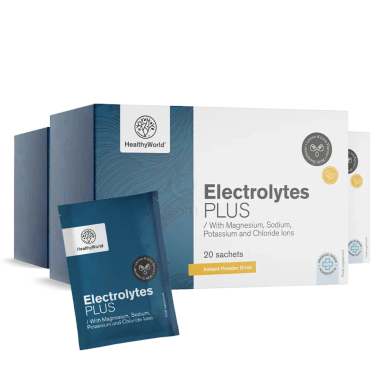 HealthyWorld Elektroliti, prašek v vrečkah (20 vrečk)