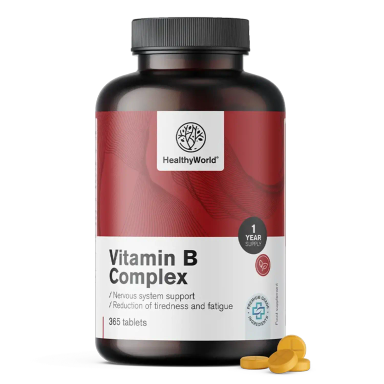 HealthyWorld Vitamin B-kompleks, tablete (365 tablet)
