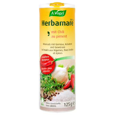 Herbamare Spicy, zeliščna morska sol (125 g)