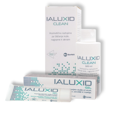 Ialuxid, paket (gel 30 ml in raztopina za čiščenje 100 ml)