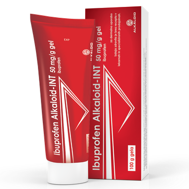 Ibuprofen Alkaloid-INT 50 mg/g, gel (100 g)