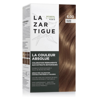 Lazartigue, veganska barva za lase - temno blond 6.00 (1 komplet)