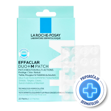 LRP Effaclar Duo+M, večnamenski obliži proti nepravilnostim (22 obližev)