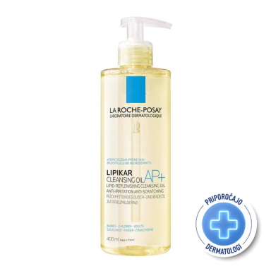 LRP Lipikar Huile Lavante AP+, olje za umivanje (400 ml)