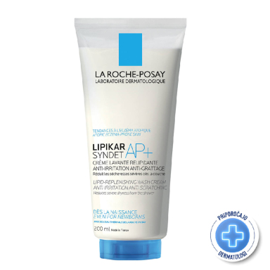 LRP Lipikar Syndet AP+, gel za umivanje telesa (200 ml)
