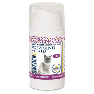 Lysine Aid, gel za mačji herpes (50ml)
