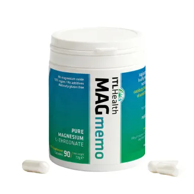 MAGmemo Magtein Magnezijev L-Treonat ITL Health, kapsule (90 kapsul)