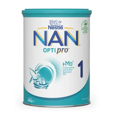 NAN Optipro 1, začetno mleko za dojenčke od rojstva dalje (400 g)