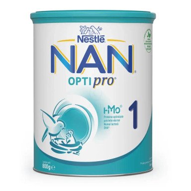 NAN Optipro 1, začetno mleko za dojenčke od rojstva dalje (800 g)