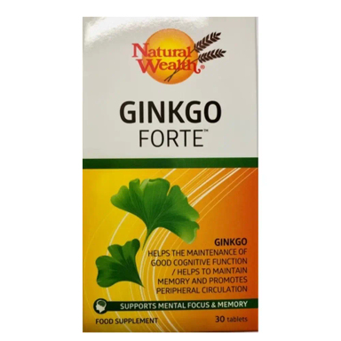 Natural Wealth Ginkgo Forte, tablete (30 tablet)