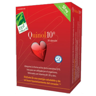 Naturamedica Quinol10 Ubikinol 50 mg, mehke kapsule (30 kapsul)