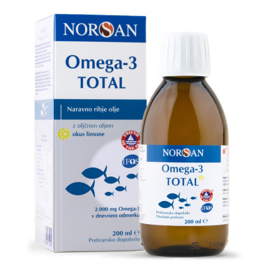 Norsan Omega-3 Total, olje (200 ml)