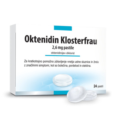 Oktenidin Klosterfrau 2,6 mg, pastile (24 pastil)