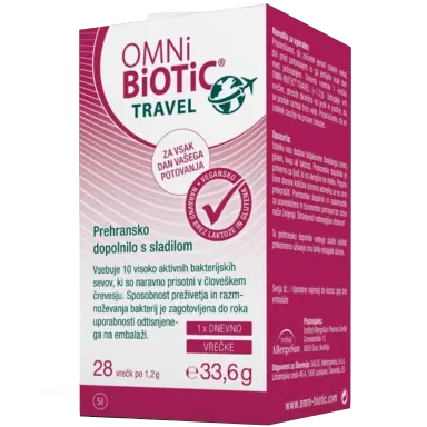 OMNi-BiOTiC Travel Direkt, prašek - vrečke (28 x 1,2 g)