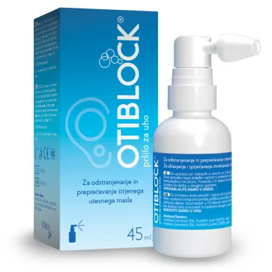 Otiblock, pršilo za uho (45 ml)