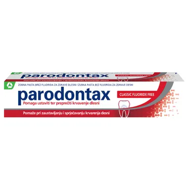 parodontax Classic, zobna pasta brez fluorida (75 ml)