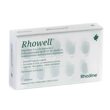 Rhodine Rhowell, kapsule (20 kapsul)