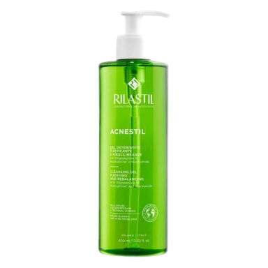Rilastil Acnestil, čistilni gel (400 ml)