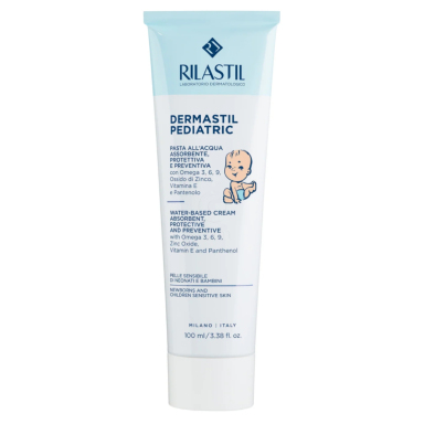 Rilastil Dermastil Pediatric, krema za plenično področje na vodni osnovi tuba (100 ml)