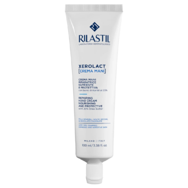 Rilastil Xerolact, obnovitvena krema za roke (100 ml)